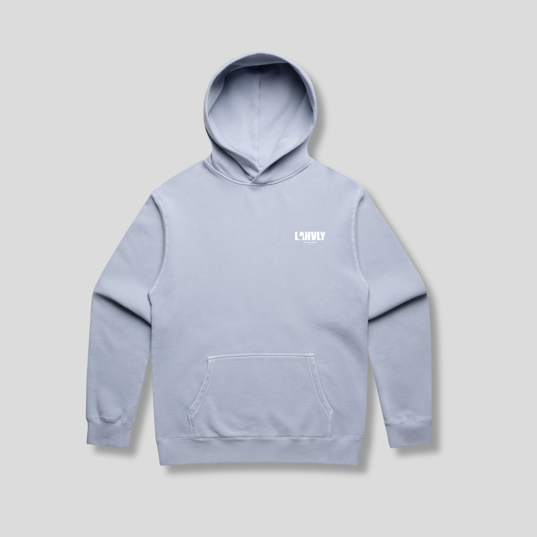 Lahvly Workwear Faded Blue Hood